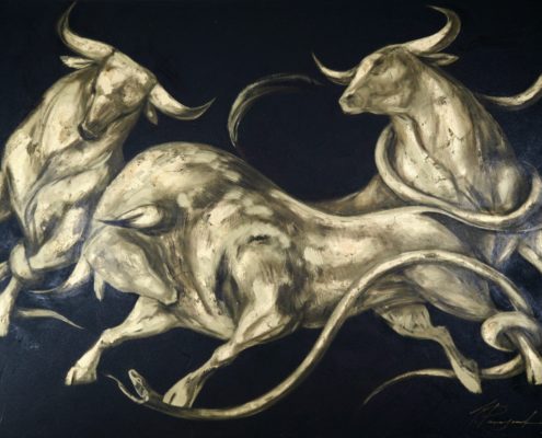 Inna Panasenko golden bulls